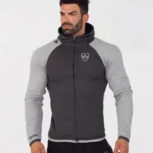 Стиль, мужской кардиган для фитнеса, пальто, облегающее, для бега, спорта, на молнии, спортивная одежда