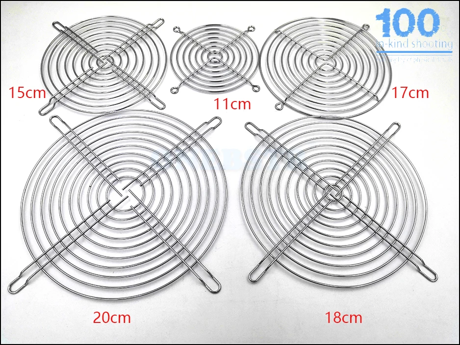 CPU Cooling Fan Cover Iron Net 3cm 4cm 5cm 6cm 7cm 8cm 9cm 11cm 12cm 14cm 15cm 17cm 18cm 20cm 25cmComputer Chassis free shipping 6