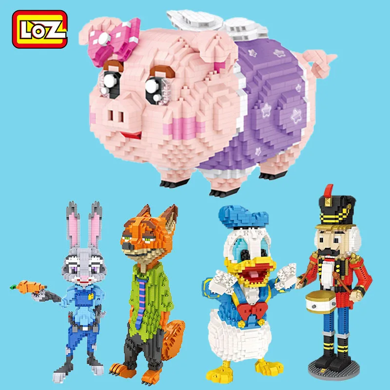 

LOZ Small Particles Building Blocks Cute Modeling Boys And Girls Adult Educational Assembled Toys Micro Drill Gift 9039