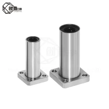 

3D Parts Wheel bearing press kit LMK8LUU LMK12LUU CNC Round Flanged Linear Bushing For 3d Printer Rail Linear Shaft Part Brush