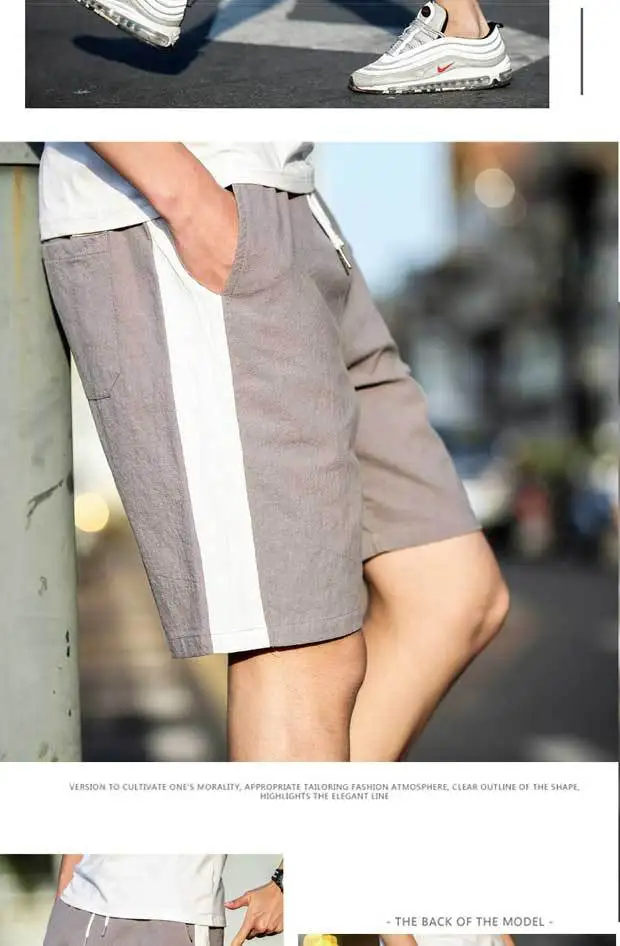 Хлопковые летние шорты, мужские тонкие спортивные Pants-5XL, свободные и большие размеры, Мужские Короткие Шорты, бриджи