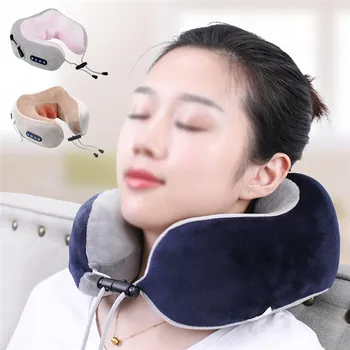 

Massage U-Shaped Pillow Multi-Function Shoulder and Cervical Vertebra Electric Outdoor Portable Car Health Care