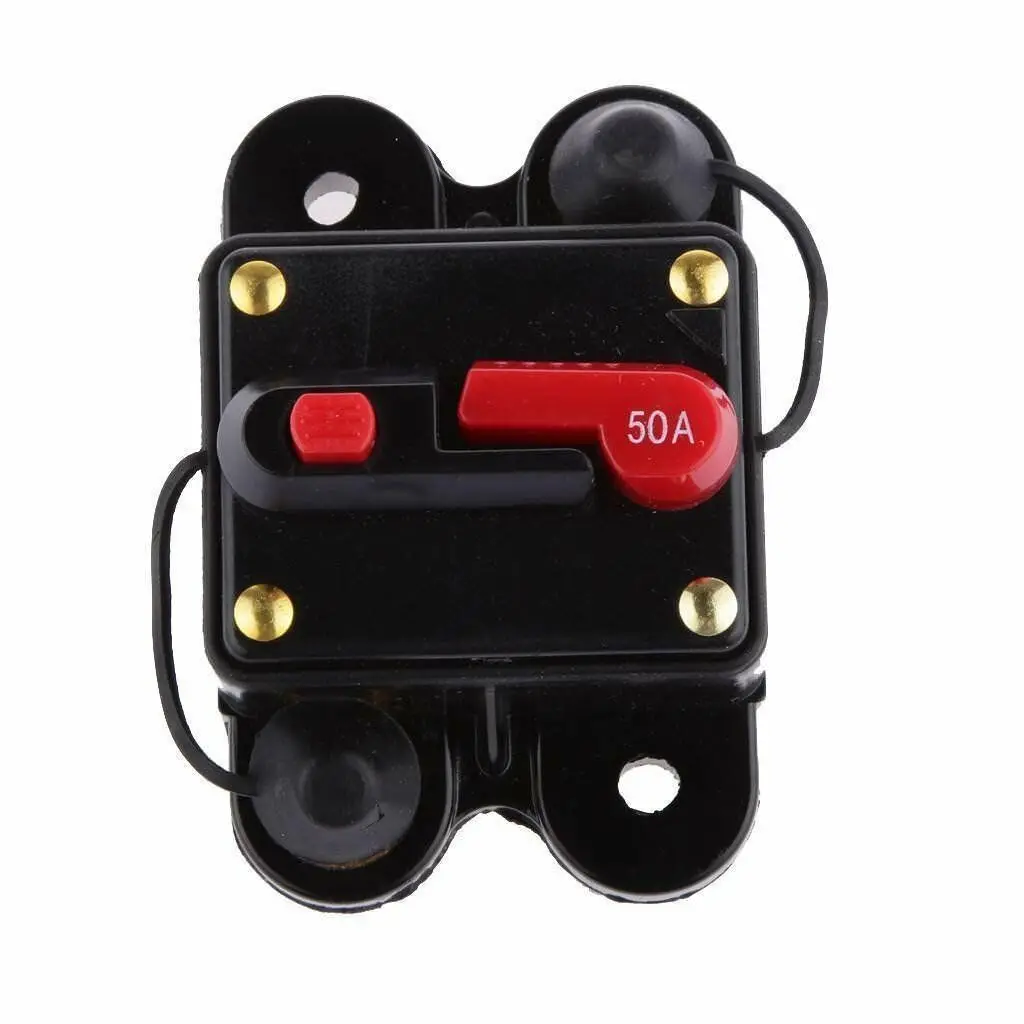Лиловый 300A/200A/100A/60Amp DC Автоматический выключатель Авто морской стерео аудио Предохранитель 12 В - Цвет: Лиловый