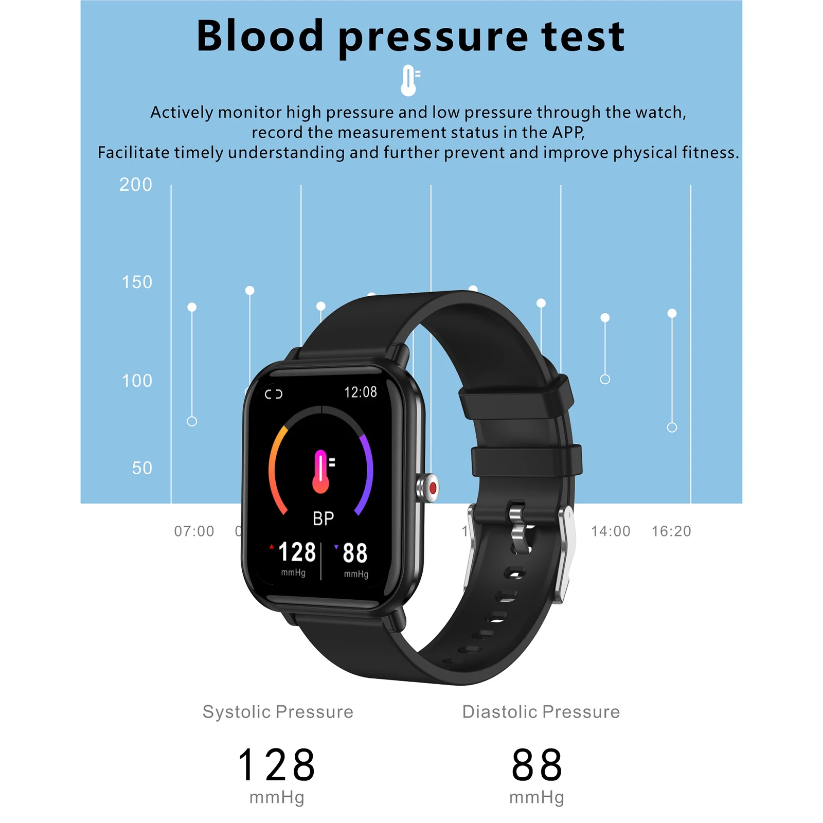 Q9 pro Smart Bracelet Sports Watch Body Temperature Monitor 45-day Long Standby Health Monitor 24-Sports Mode Smart Band