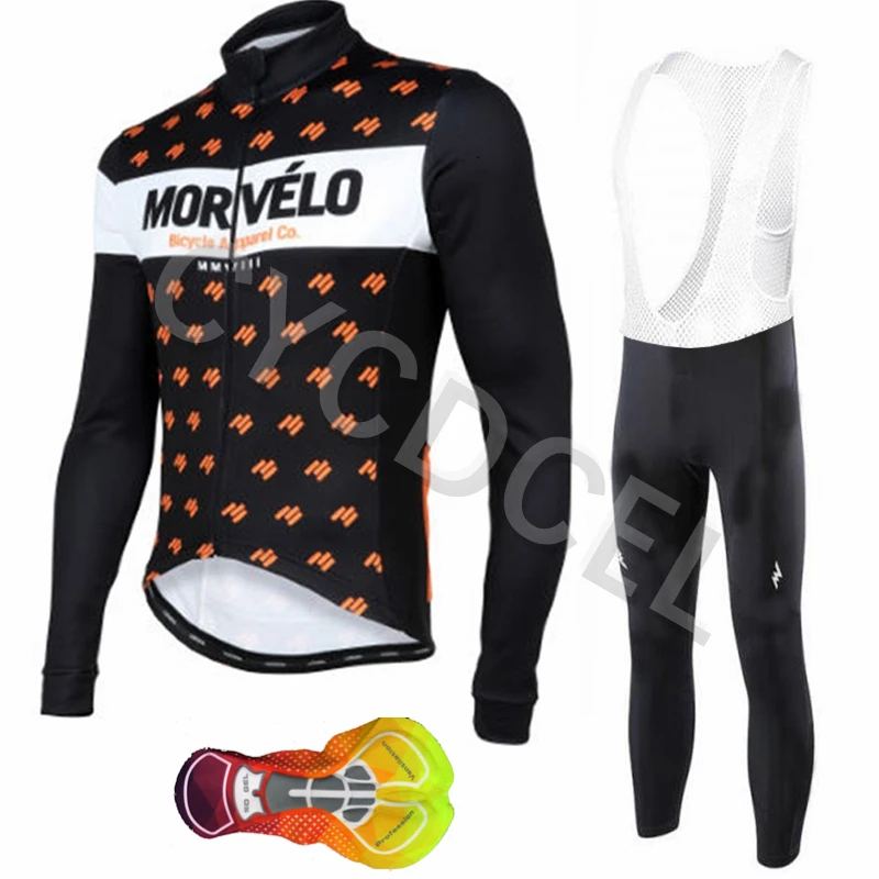 NO.11 Новинка, Morvelo pro team, велосипедная майка, 16D гелевая подкладка, комбинезон, набор, мужская одежда с длинным рукавом для триатлона, велосипедная одежда, Майо, Ropa Ciclismo - Цвет: NO.11