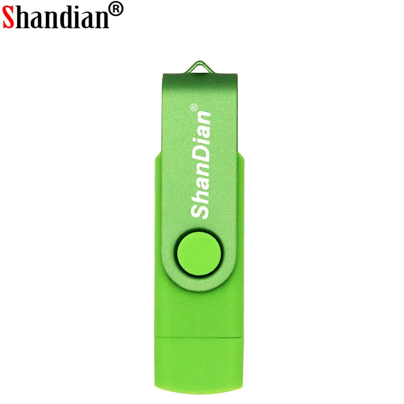 SHANDIAN OTG USB флеш накопитель для смартфона micro pendrive 4 ГБ 8 16 32 64 портативный|flash drive pen