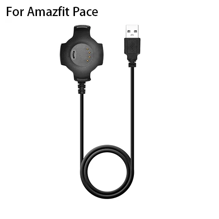 Зарядное устройство USB док-станция для Xiaomi AMAZFIT Pace/Bip A1608/A1607/A1702/A1712/A1807/A1913/stratos 2/GTR 42 мм 47 мм зарядное устройство для часов - Цвет: For Amazfit Pace