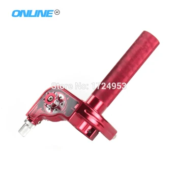 

New performance CNC Aluminum adjustable Throttle Grip Quick Twister Fit 7/8" 22mm Motorcycle dirt pit bike offroad Free Shipping