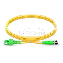 5 шт./пакет 1 м SC/APC-ST/АПФ дуплекс 2,0 мм одномодовый волоконно-оптический патч-корд, SC-ST волоконно-оптического кабеля