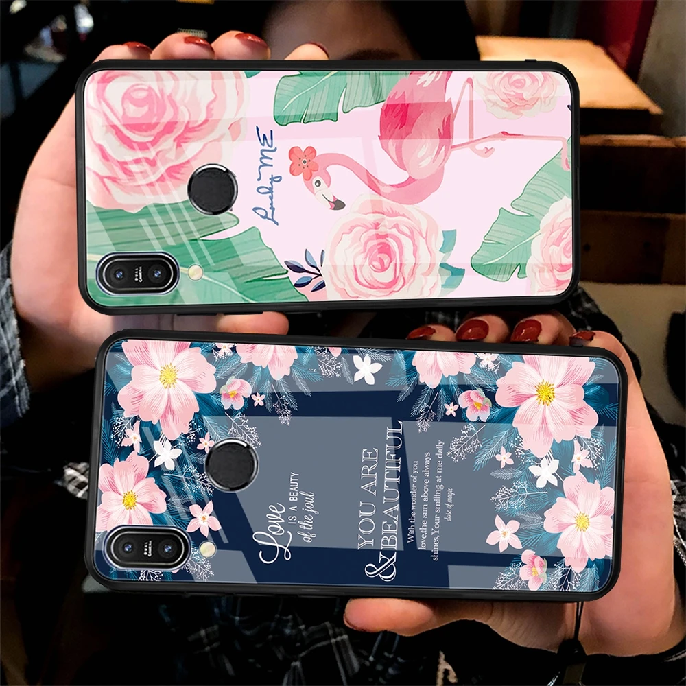 Gradient Painted Glass Case For ASUS ZB633 KL Case Luxury Tempered Glass Cover For ASUS ZB601KL ZB602KL Case For ASUS ZB631KL Cover Coque Funda