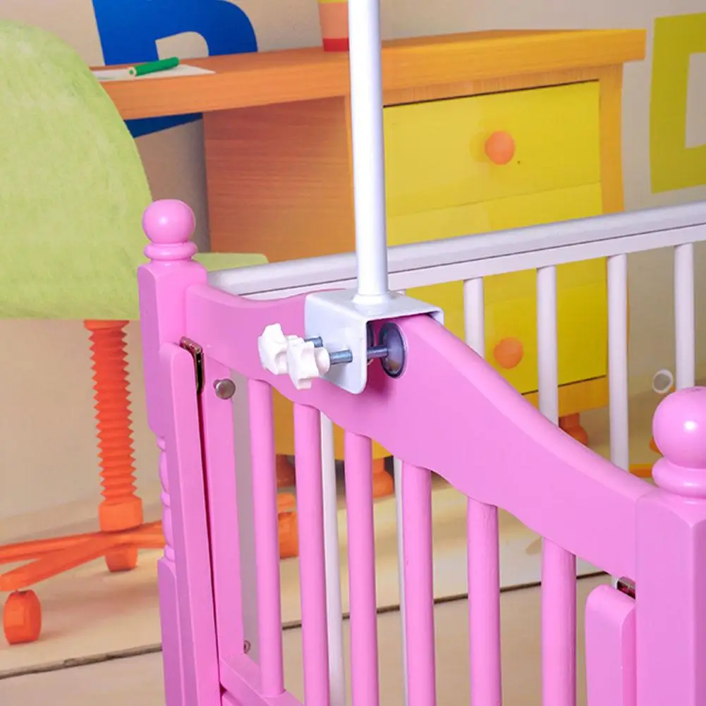 Kidlove детская кровать навес кроватка палатка поддержка лето младенческой москитная сетка держатель легкий москитная сетка держатель