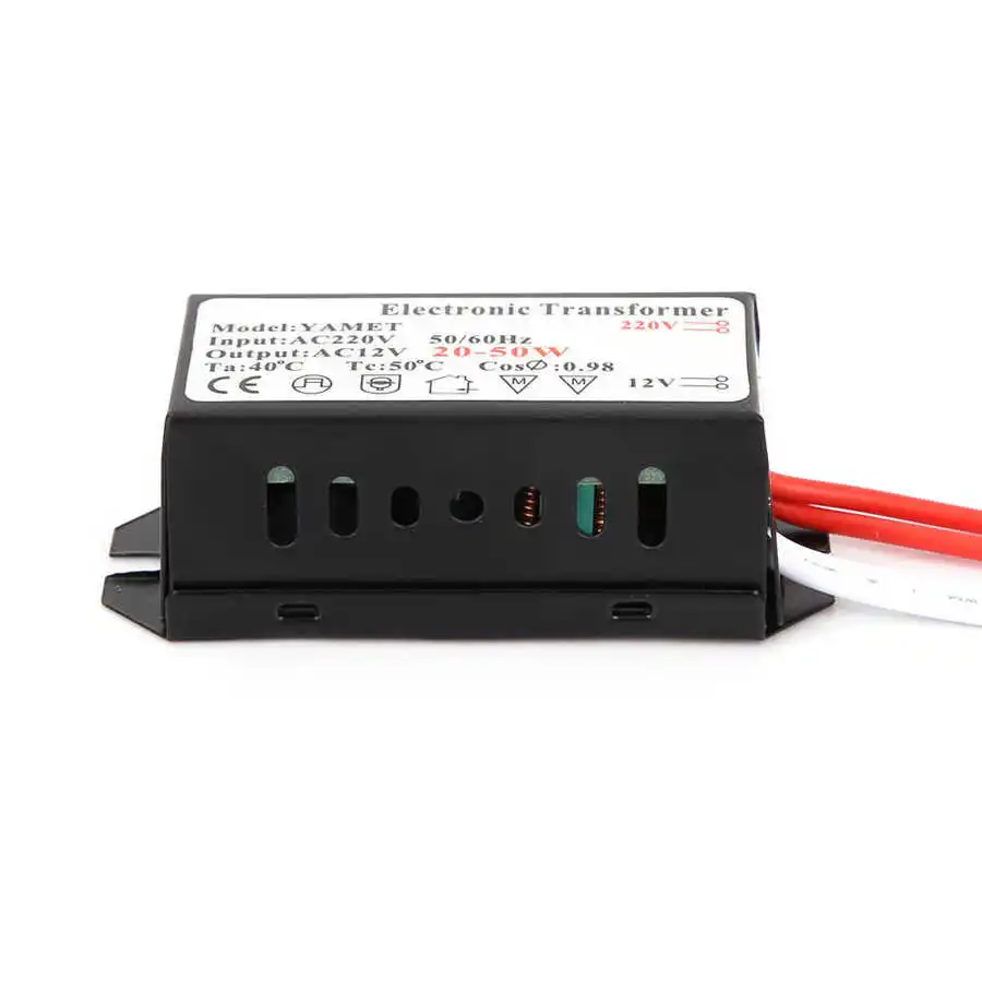 전자 변압기 전압 변환기 전원 공급 장치 드라이버, 할로겐 램프 크리스탈 램프용, 220V 12V, 60W, 120W, 160W