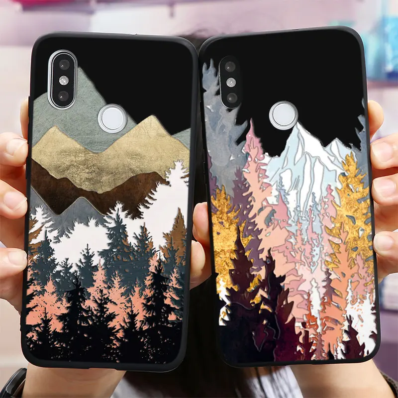 3D рельефный чехол из ТПУ для Xiaomi Redmi Note 8T 9 8 7 Pro s 5 9T 10S S Mi 11T 11 SE 10 10T Lite Poco X3 NFC Moon с