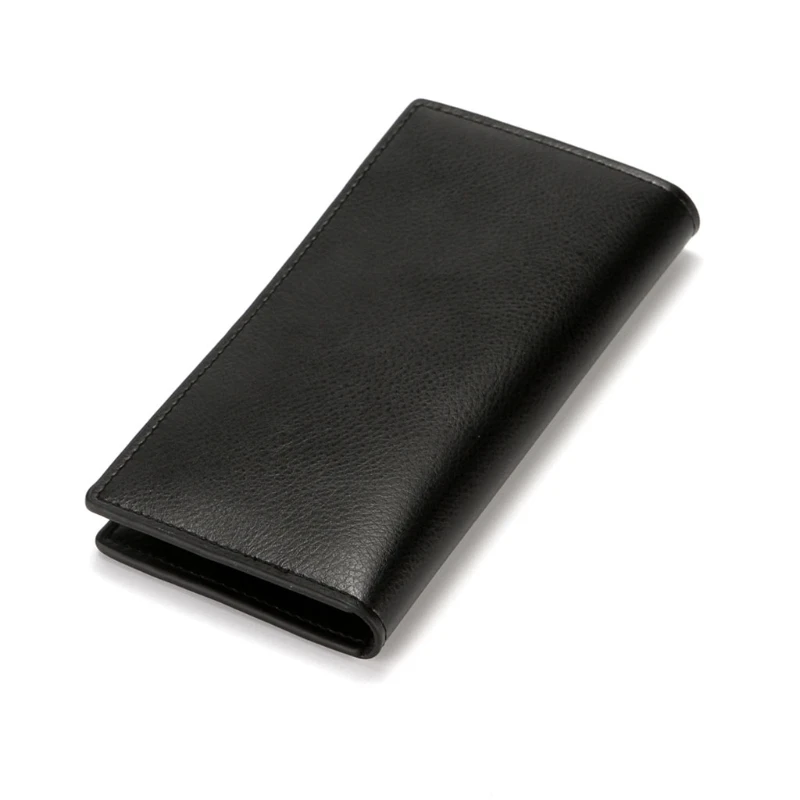 

Men Wallet Vintage PU Leather Long Purse Bifold Business Coin Pocket