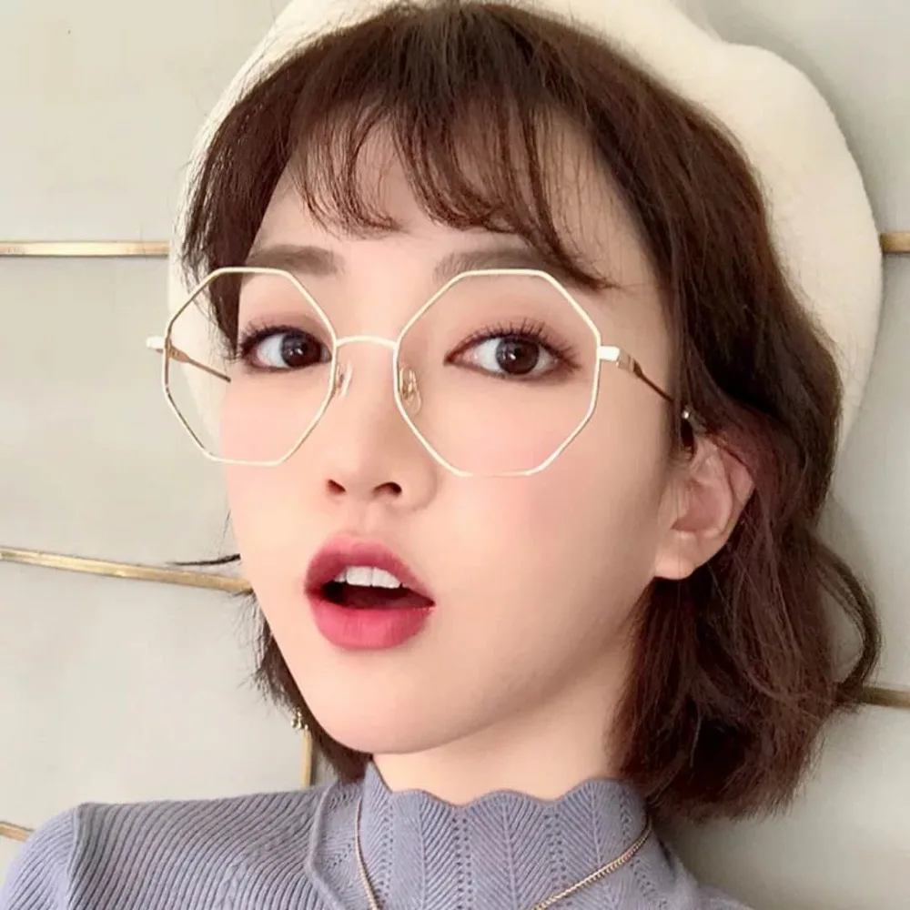 

C5899 Women Korean Glasses Lens Sunglasses Eyewear Frame GlassesWomen Korean drive Goggles