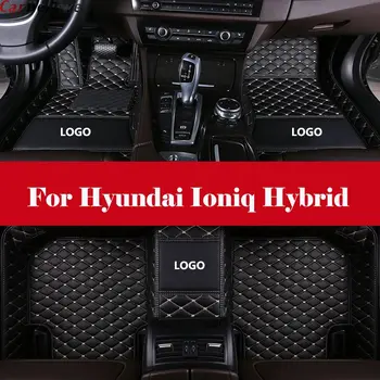 

All Weather Floor Mat Full Protection Car Accessories Floor Foot Pad car styling For Hyundai Ioniq Hybrid