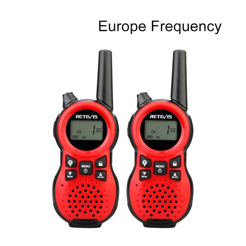 2 шт. Retevis RT638/RT38 PMR 446 двухстороннее радио PMR VOX фонарик usb зарядка портативная рация Рождественский подарок мини рация - Цвет: Europe Frequency