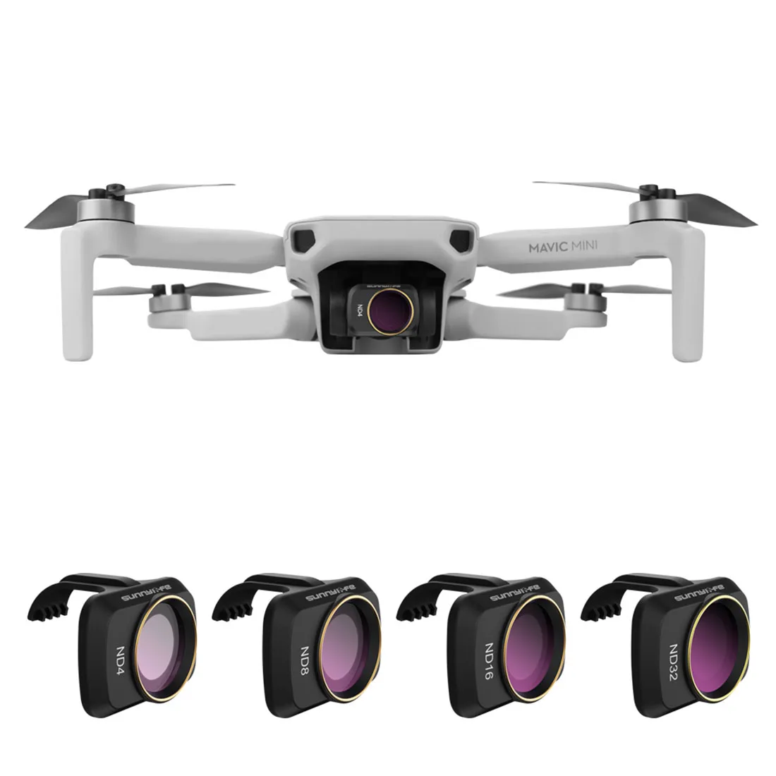 Sunnylife 4 шт. ND4 ND8 ND16 ND32 фильтры для объектива камеры для DJI Mavic Mini Drone