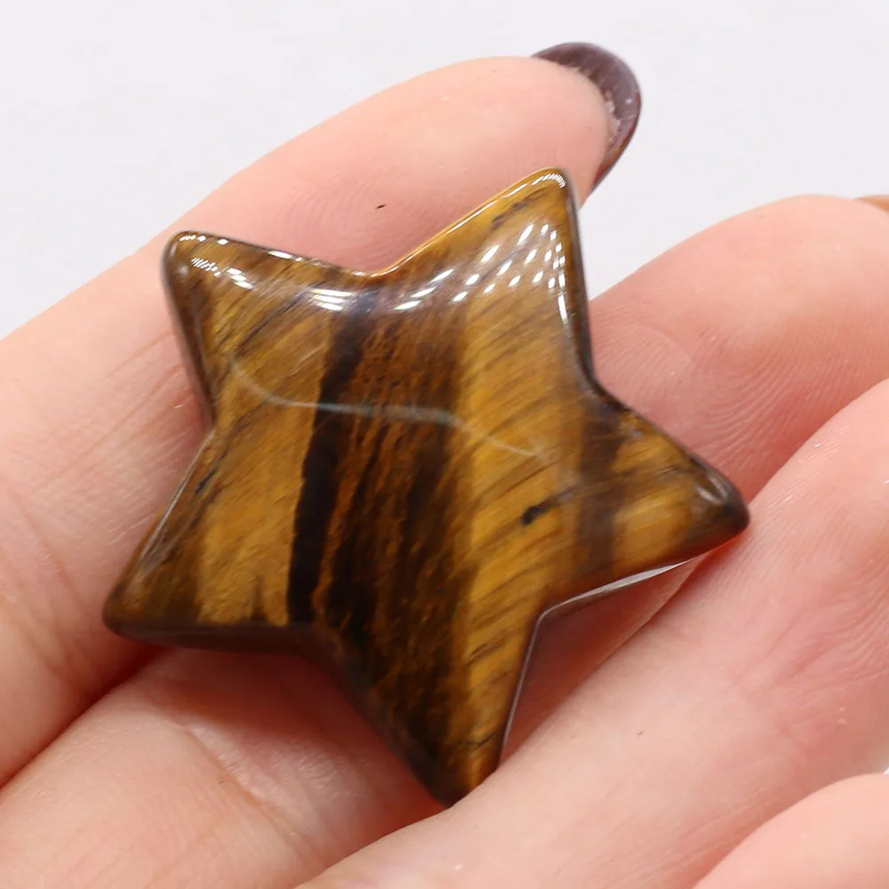 Натуральные звёзды, полумесяц, украшения, восстанавливающие кристаллы ...