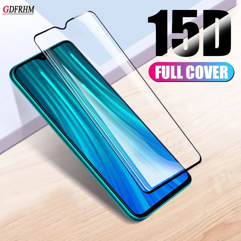 15D 9H закаленное стекло для Xiaomi Redmi 6 Pro 6A 7 7A 8 8A S2 Защита экрана Note Защитная