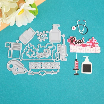 

Metal Cutting Dies for DIY Scrapbooking Photo Album Paper Cards Decorative Crafts Embossing Die Cuts Medicine Bottle Paper Cards