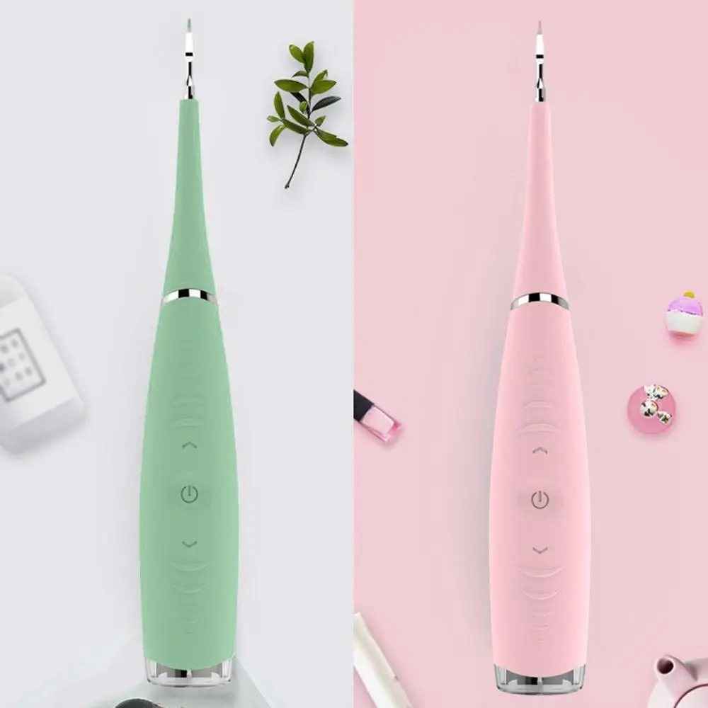 Escalador ultrasónico eléctrico portátil, eliminador de cálculo dental, limpiador de manchas de dientes, herramienta para blanquear los dientes, máquina limpiadora Oral