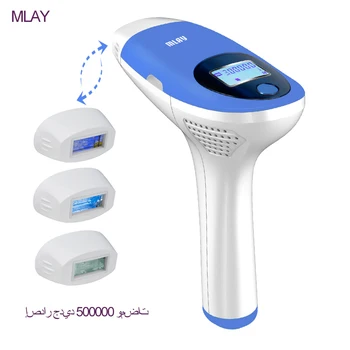 

Mlay 3in1 500000 pulsed IPL Laser Hair Removal Device Permanent Hair Removal IPL laser Epilator Armpit Hair Removal machine