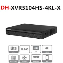 Dahua DVR 4-канальный Penta-brid 4K компактный 1U цифровой видеорегистратор XVR5104HS-4KL-X многоязычная версия