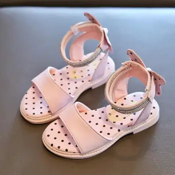 

Summer Style Girls Sandals Children Toddler Kids Girls Beach Sandals Cute Bow Girls Princess Shoes 3-12 Years Sneakers