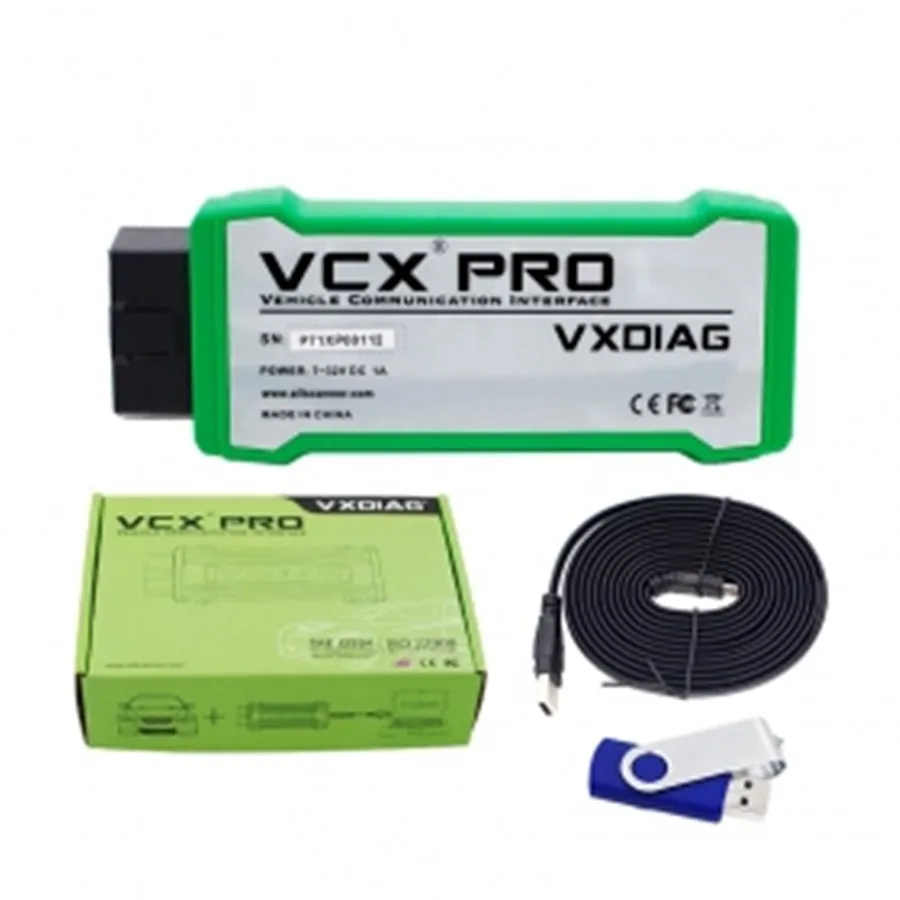 VXDIAG VCX NANO Pro для GM/FORD/MAZDA/VW/HONDA/VOLVO/TOYOTA/JLR 7-в-1 Авто OBD2 диагностический инструмент