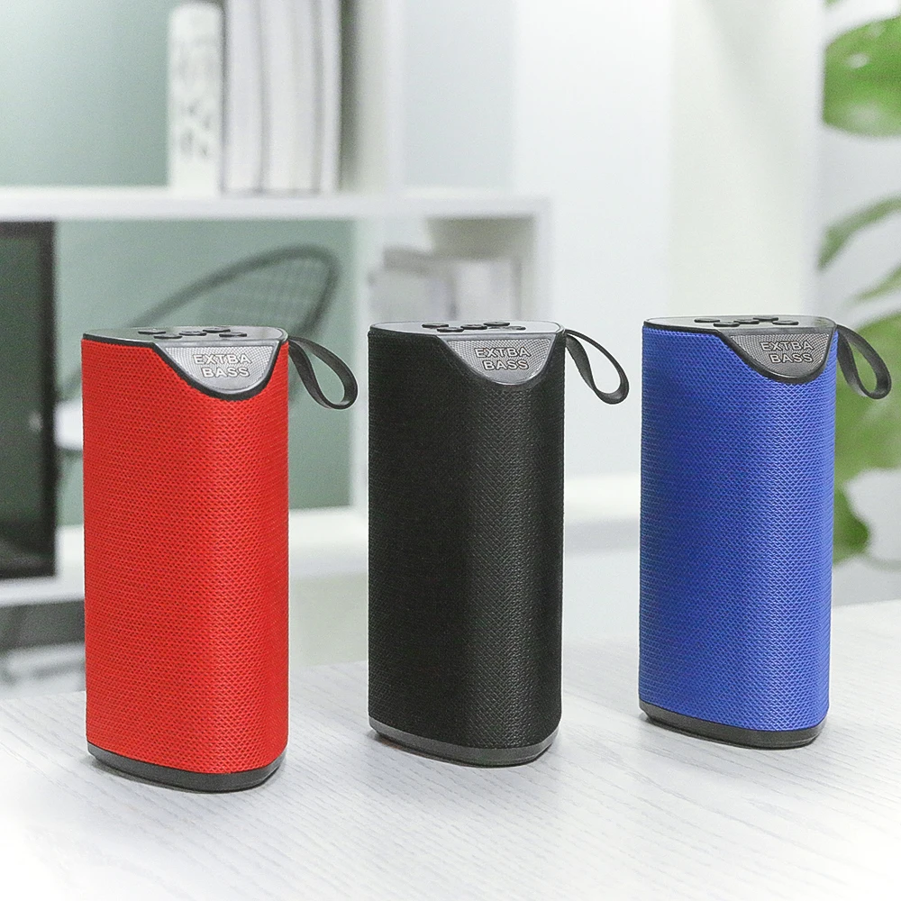 Беспроводной мини Bluetooth динамик наружный громкий динамик Портативная колонка 3D 10 Вт стерео музыка объемная Поддержка FM TF карта бас-бокс