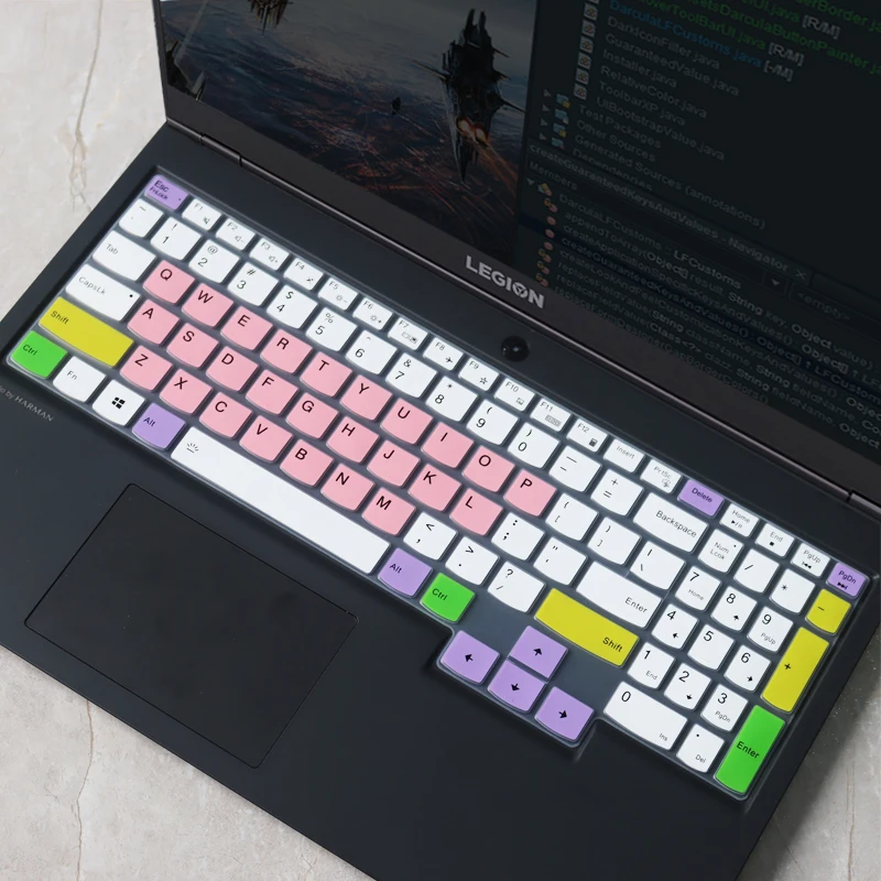 Cover Per Tastiera In Silicone Per Laptop Skin Per Lenovo Legion Slim 7 7I 16 Irh8 S7 / Ideapad Pro 5 16 / Legion Slim 5 5I 16 Aph8 16''