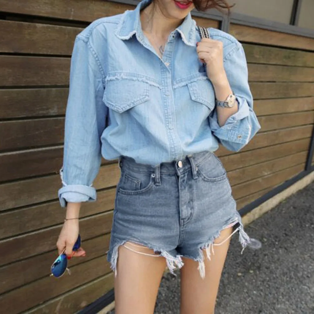 jeans with bottom cut off