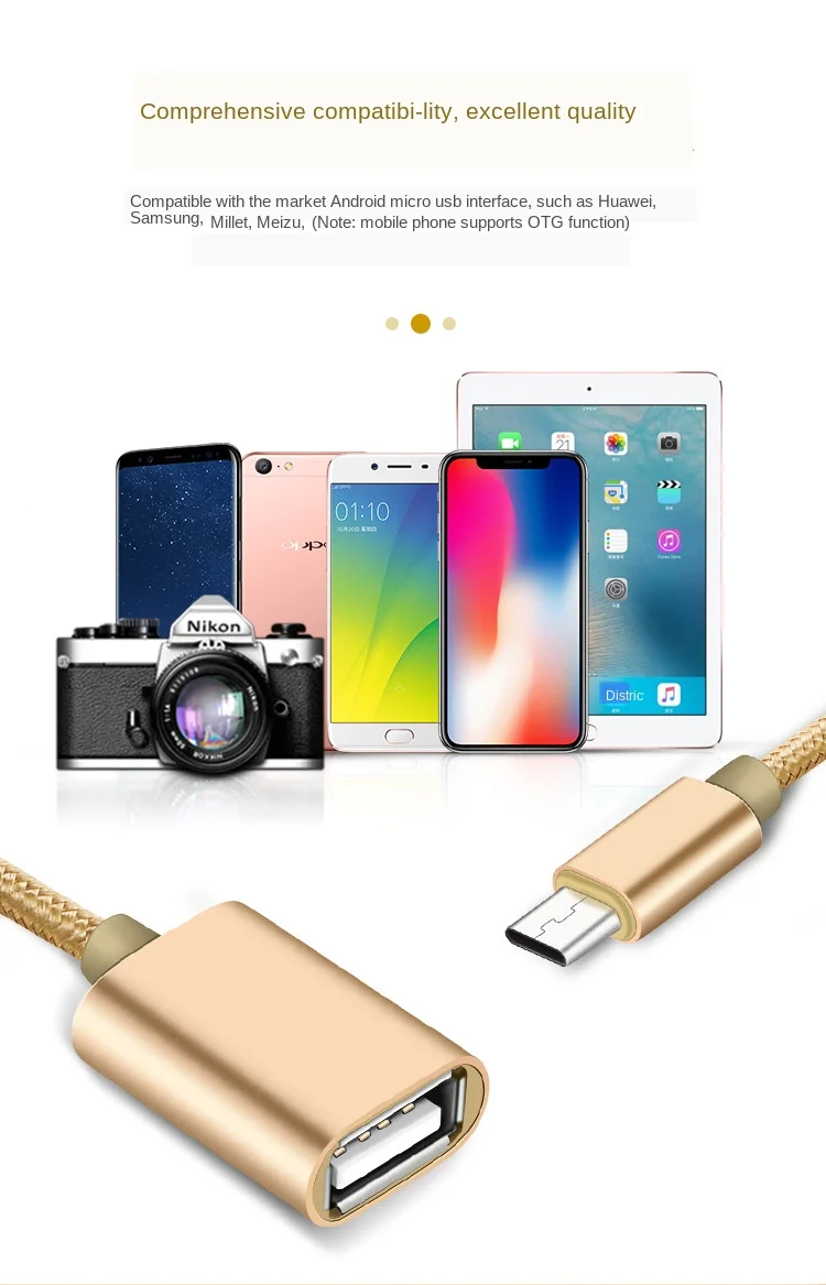 Type-c Otg линия передачи данных просо 8 huawei Mate10 Glory адаптер U диск USB адаптер мобильного телефона