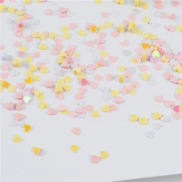 5  15g Colorful Heart Stars Moon Snowflake Sequins For Nails Crafts Wedding Party Table Throwing Confetti Sequins DIY Accessories