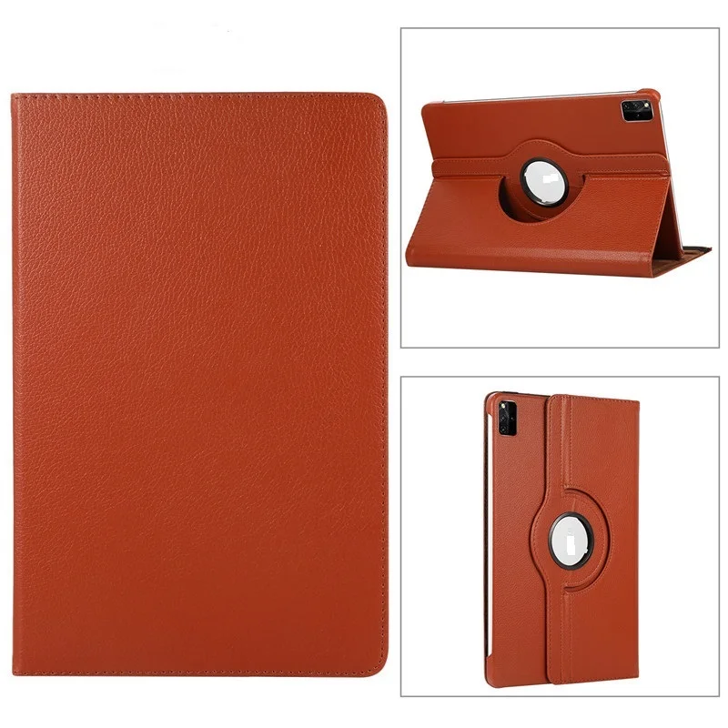 Premium PU Leather Rotating Case for 12.6 Tablet - Solid Protection Cover
