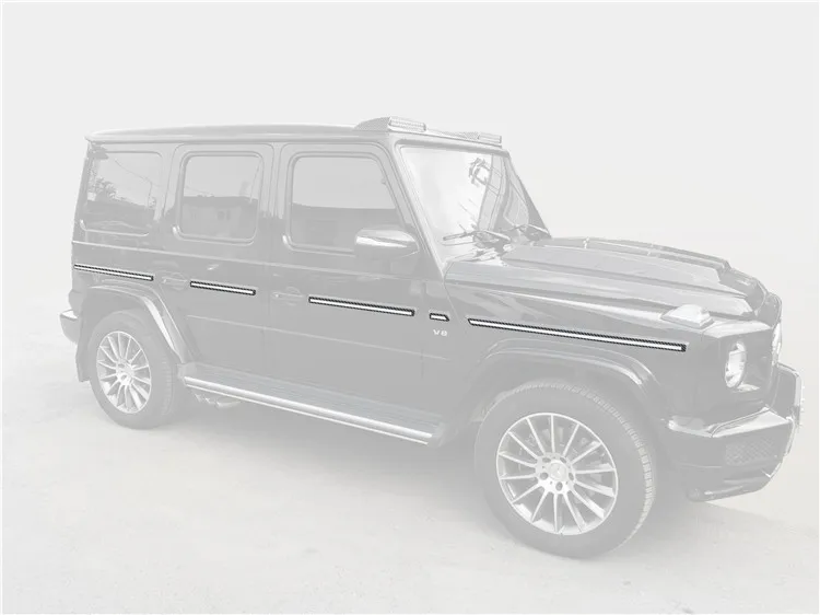 G class w464 G500 g63 g65 carbon fiber side molding trim kit cover fit for W464 side molding trim kit cover (1)