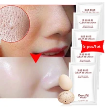 5 шт. прозрачный BB крем идеальный уход за лицом основа натуральный отбеливающий увлажняющий макияж Осветляющий голый красивый консилер