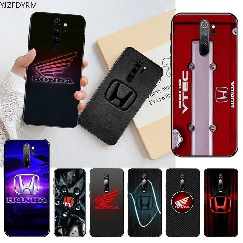 Автомобильный брендовый чехол для Honda роскошный уникальный телефона Redmi Note 9 8 8T 8A 7