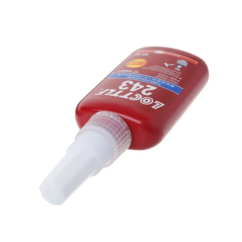 

243 Medium Strength Thread Lock Adhesive Glue Multi-purpose Use 50ML 634F