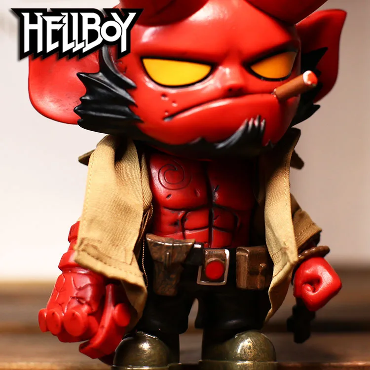 Аниме 18 см Hellboy версии ПВХ фигурка Коллекционные Подарочные модельные игрушки