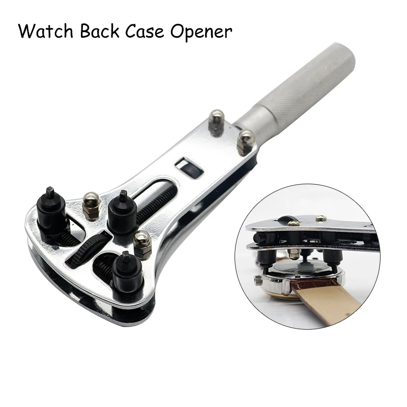 Details about   Watch Back Case Battery Cover Opener Repair Wrench Screw Remover Tool Set Kit US 