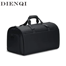 DIENQI вещевой мешок мужская сумка 39L большой емкости легкий костюм сумки складной мешок для обуви спортивная сумка бизнес путешествия багаж сумки
