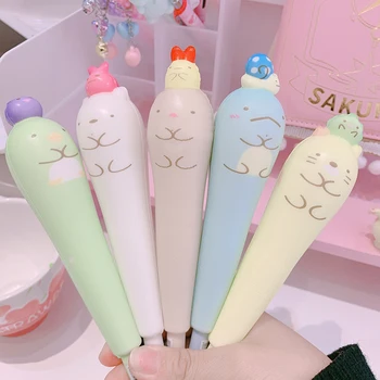 

Creative Kawaii Sumikko Gurashi Pen Cap Squishy Slow Rising Pencil Holder Soft Squeeze Toy Stress Relief Xmas Gift Toys