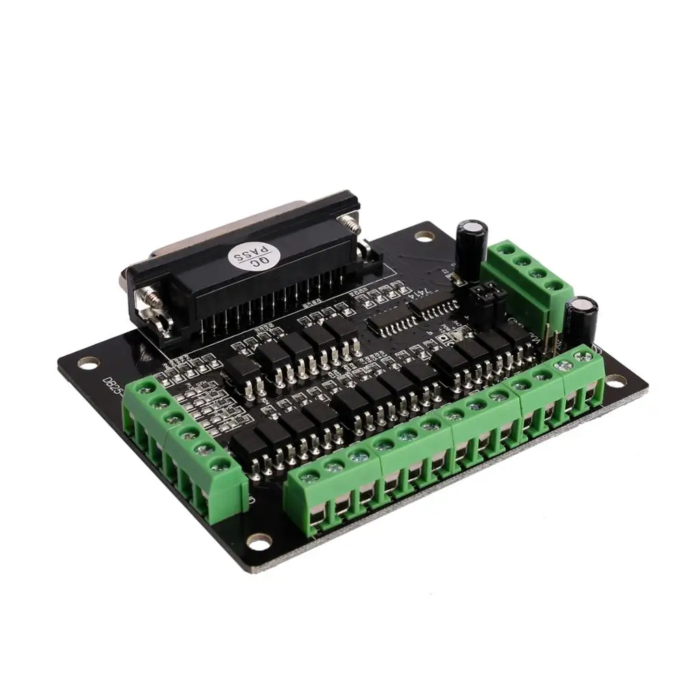 LONGS мотор 6 осевая интерфейсная плата (Breakout Board DB25) адаптер фрезерный станок с ЧПУ
