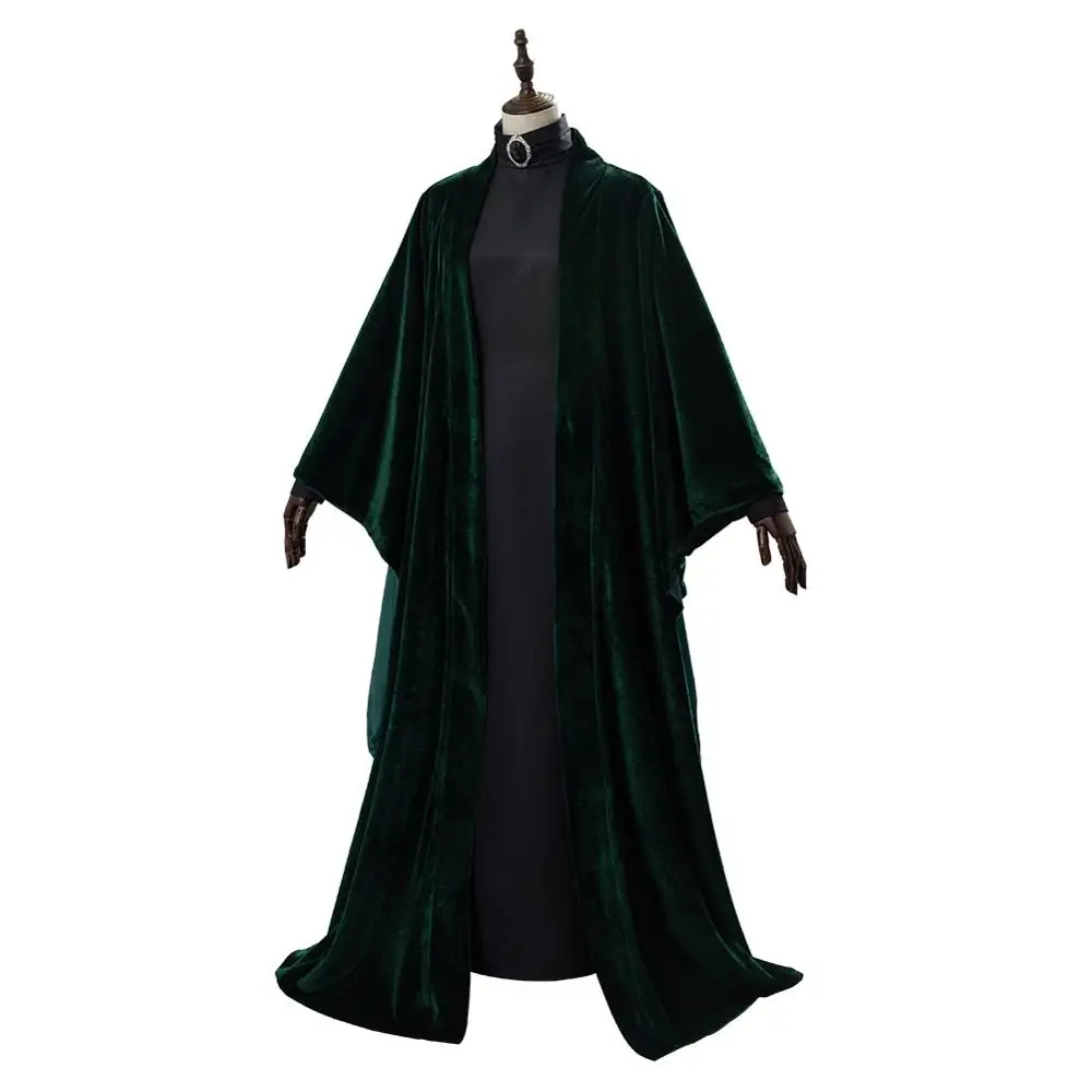 Minerva McGonagall костюм косплей наряд платье Хэллоуин Косплей костюмы на заказ