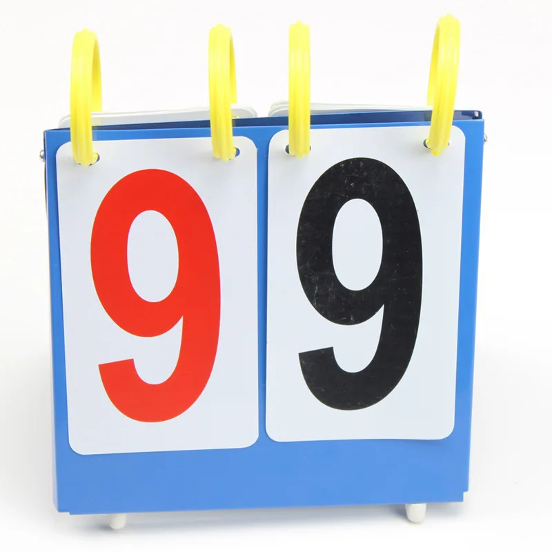 

Scoreboard Six Countdown Ping Pong Basketball Four-Digit Two Three Score Board Scoring Device Shuttlecock