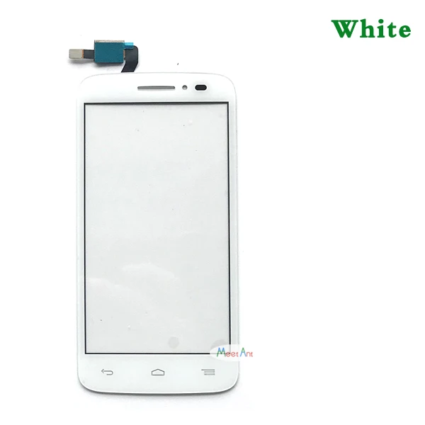 10 шт./лот высокое качество 4," для Alcatel One Touch POP 2 5042D OT5042 5042 сенсорный экран дигитайзер сенсор внешняя стеклянная панель объектива - Цвет: Белый