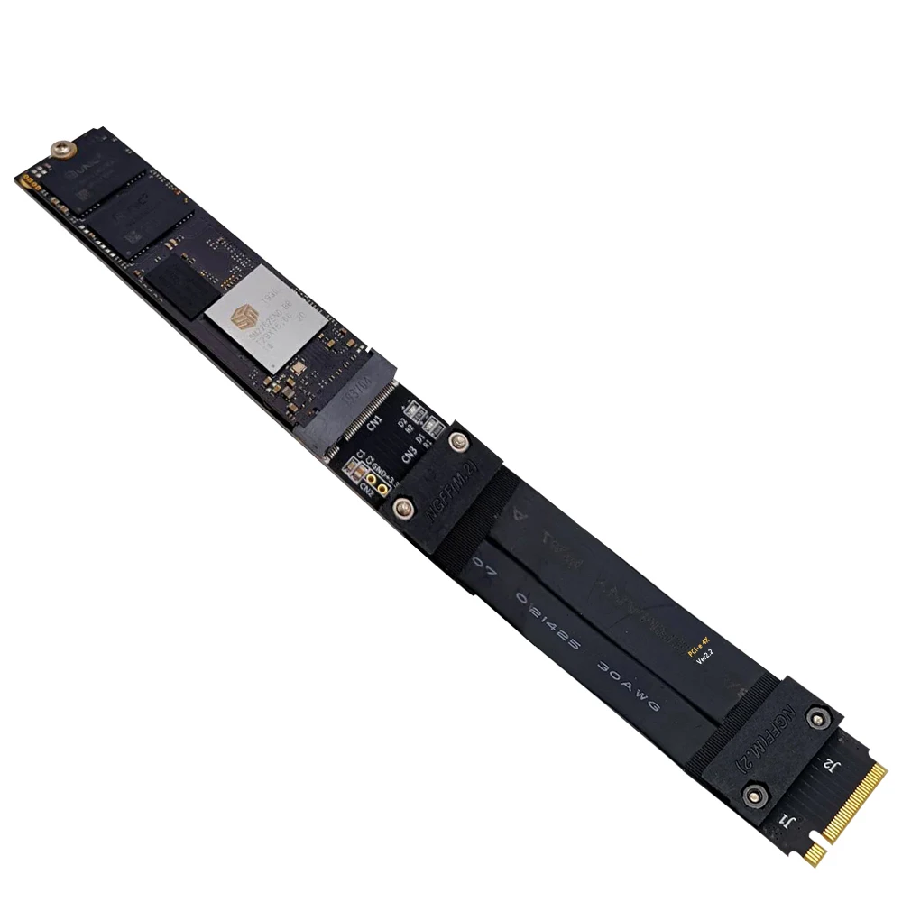 Твердотельный накопитель M.2 NVMe SSD кабель M-key высокоскоростной Расширенный с