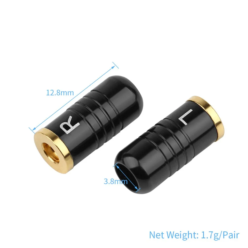 5Pairs Earphone Pin Plug For MMCX Female Jack For UE900 SE535 SE215 W10 W20 W30 HiFi Headphone Audio Plug Solder Wire Connector